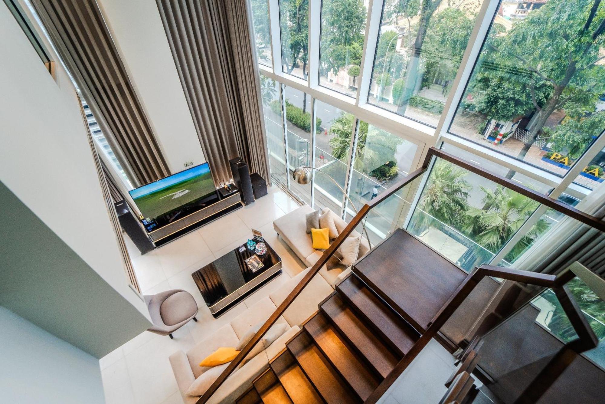 Serenity Saigon Sky Villas - Free One Way Airport Shuttle โฮจิมินห์ซิตี้ ภายนอก รูปภาพ