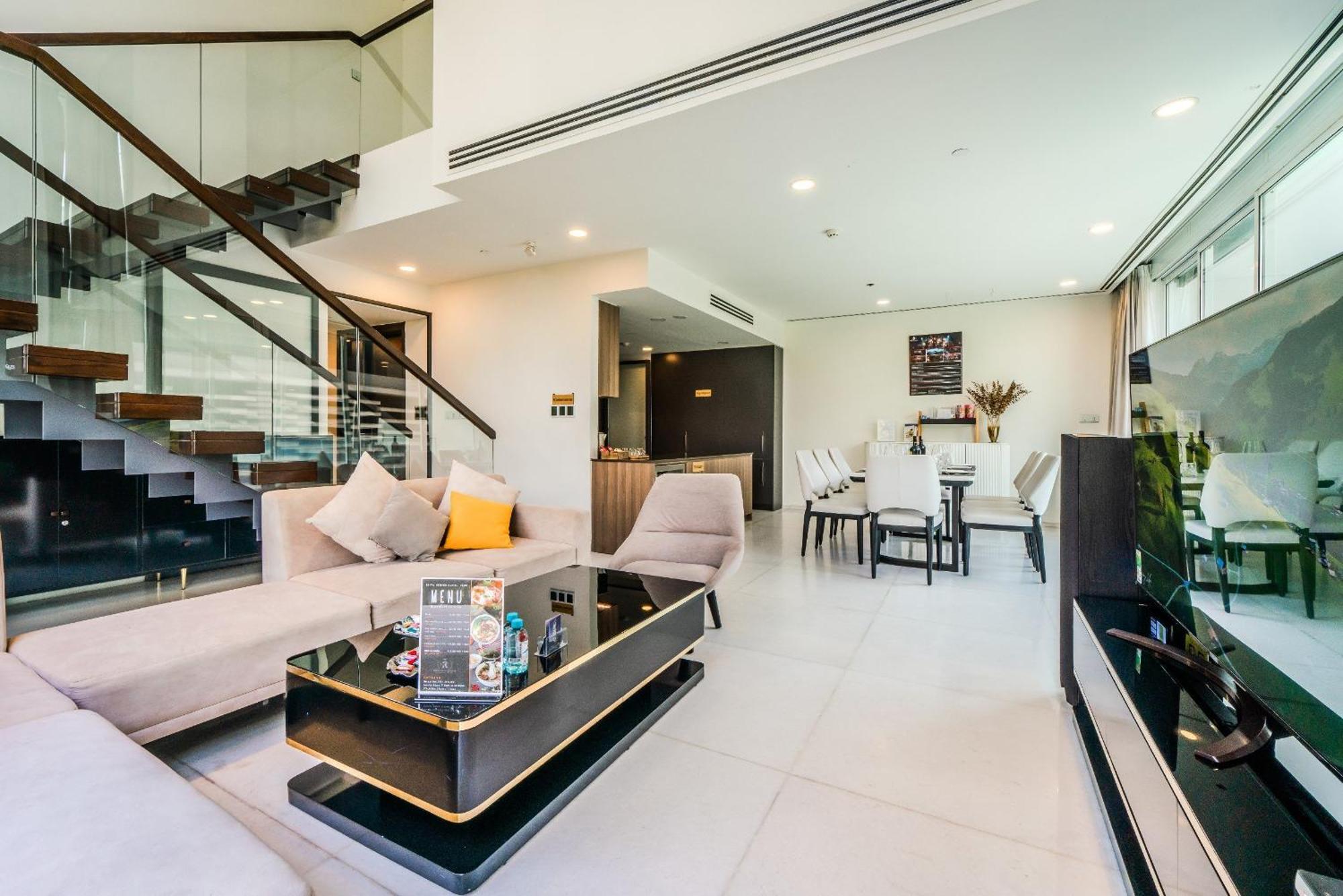 Serenity Saigon Sky Villas - Free One Way Airport Shuttle โฮจิมินห์ซิตี้ ภายนอก รูปภาพ