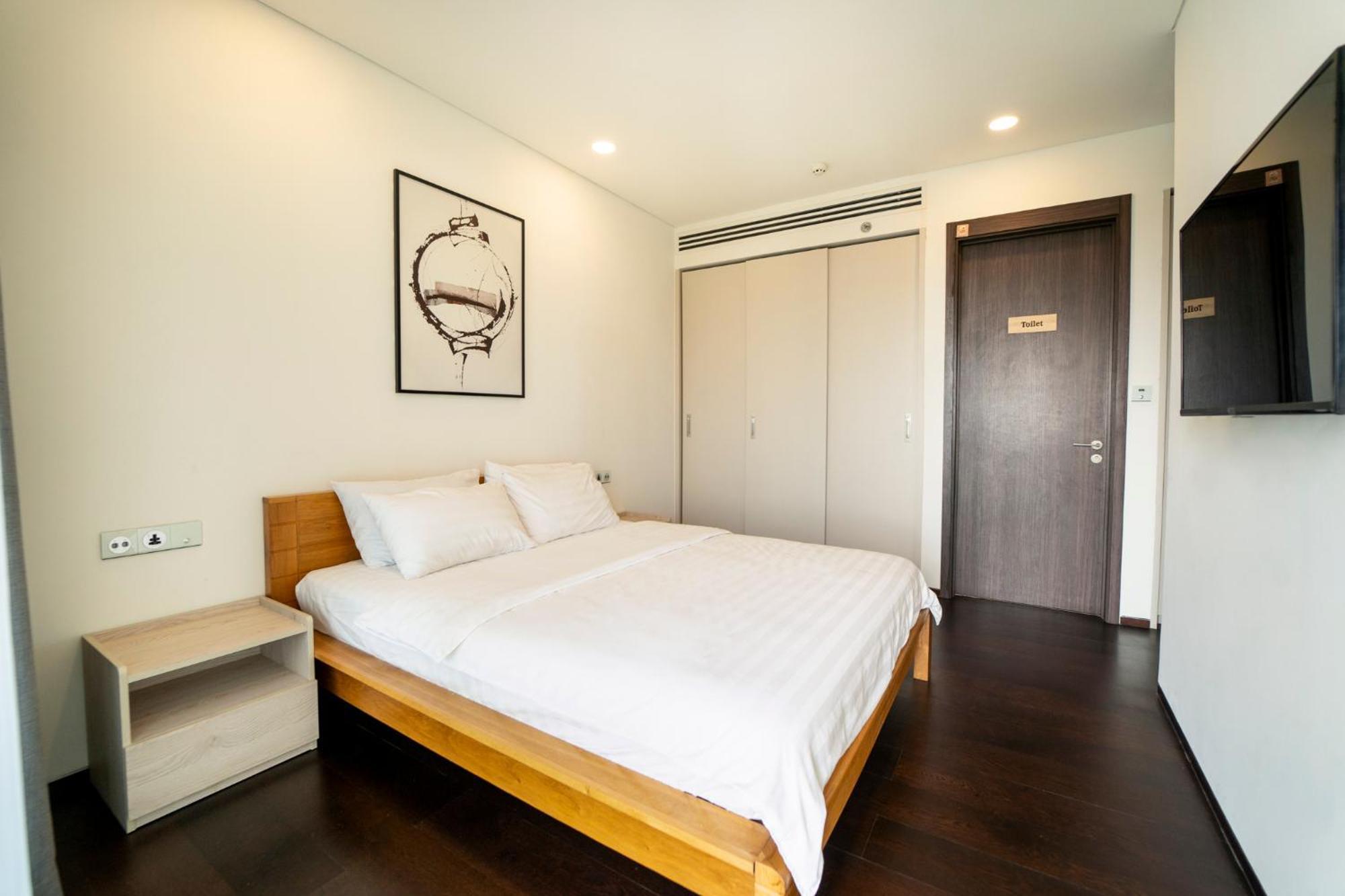 Serenity Saigon Sky Villas - Free One Way Airport Shuttle โฮจิมินห์ซิตี้ ภายนอก รูปภาพ