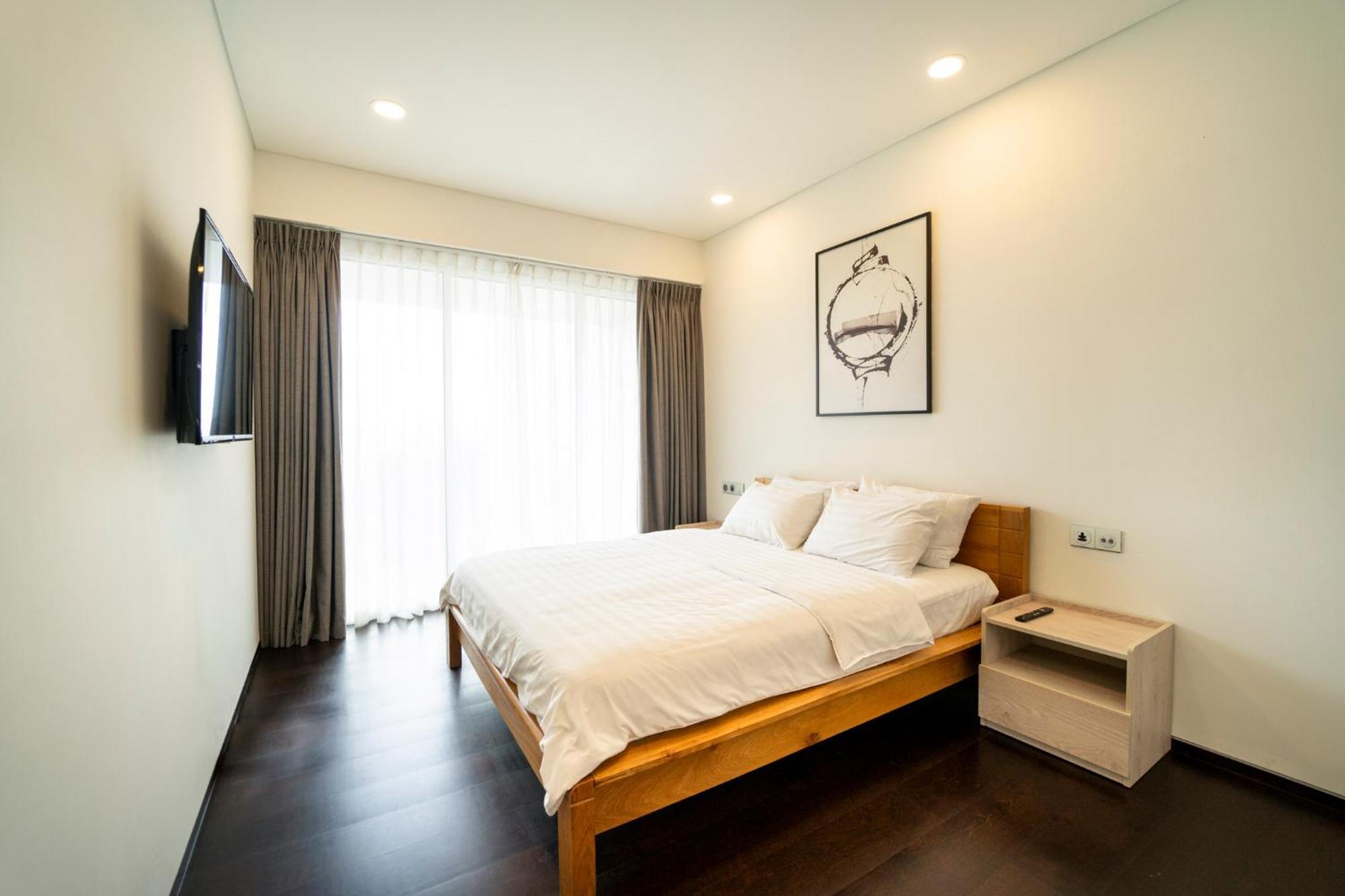 Serenity Saigon Sky Villas - Free One Way Airport Shuttle โฮจิมินห์ซิตี้ ภายนอก รูปภาพ
