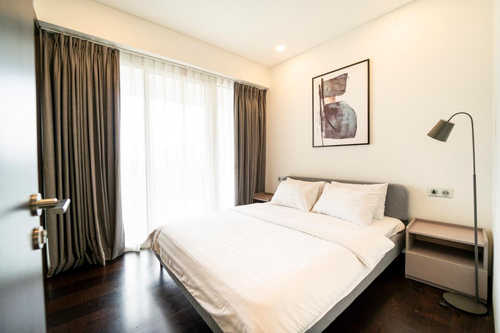 Serenity Saigon Sky Villas - Free One Way Airport Shuttle โฮจิมินห์ซิตี้ ภายนอก รูปภาพ