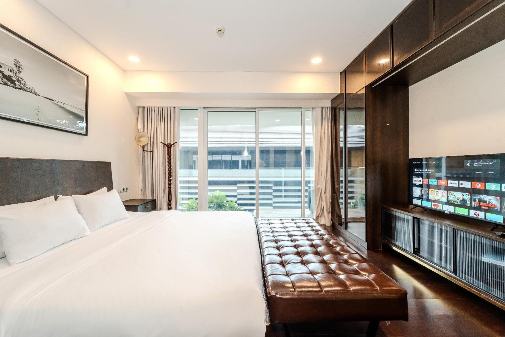 Serenity Saigon Sky Villas - Free One Way Airport Shuttle โฮจิมินห์ซิตี้ ภายนอก รูปภาพ
