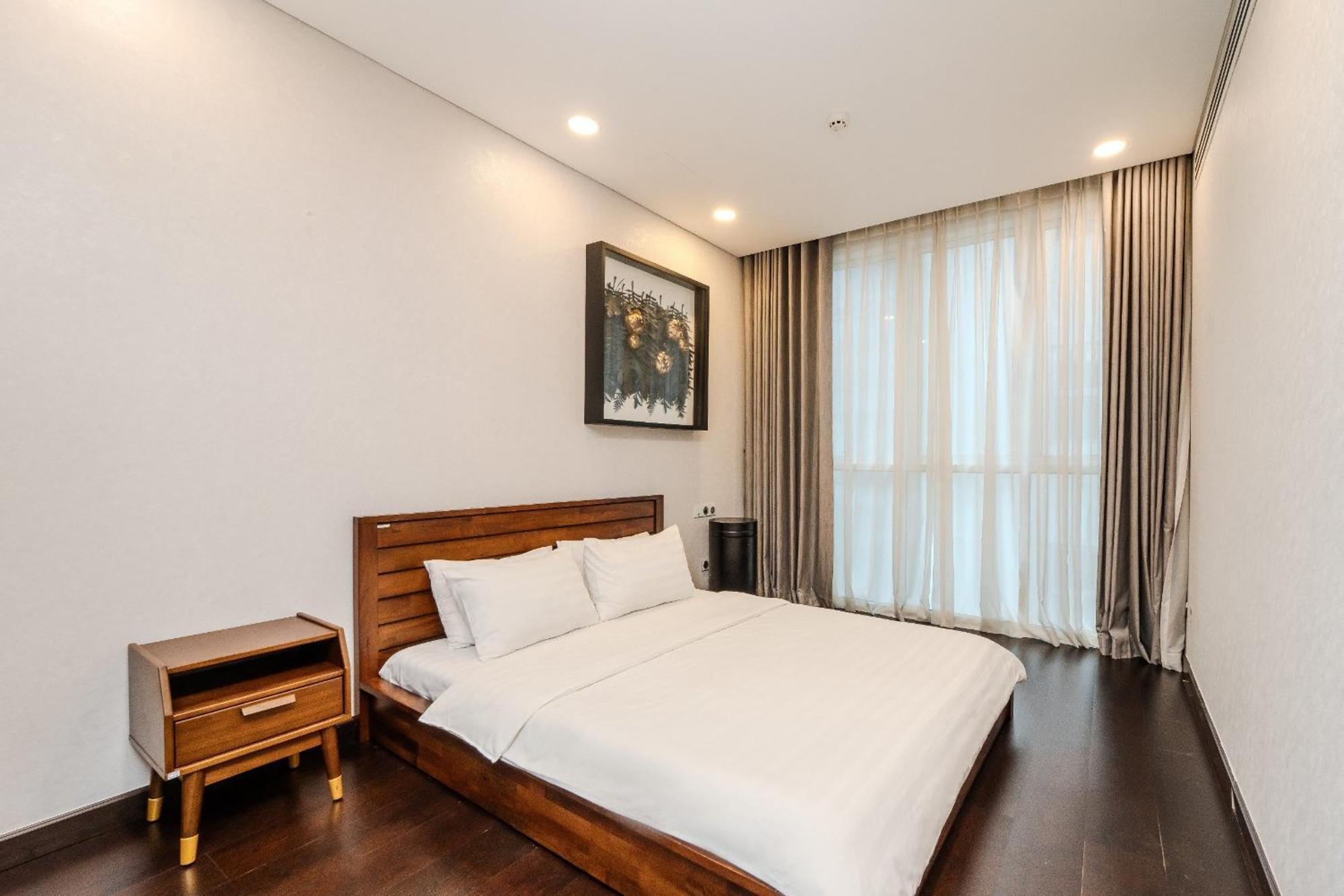 Serenity Saigon Sky Villas - Free One Way Airport Shuttle โฮจิมินห์ซิตี้ ภายนอก รูปภาพ