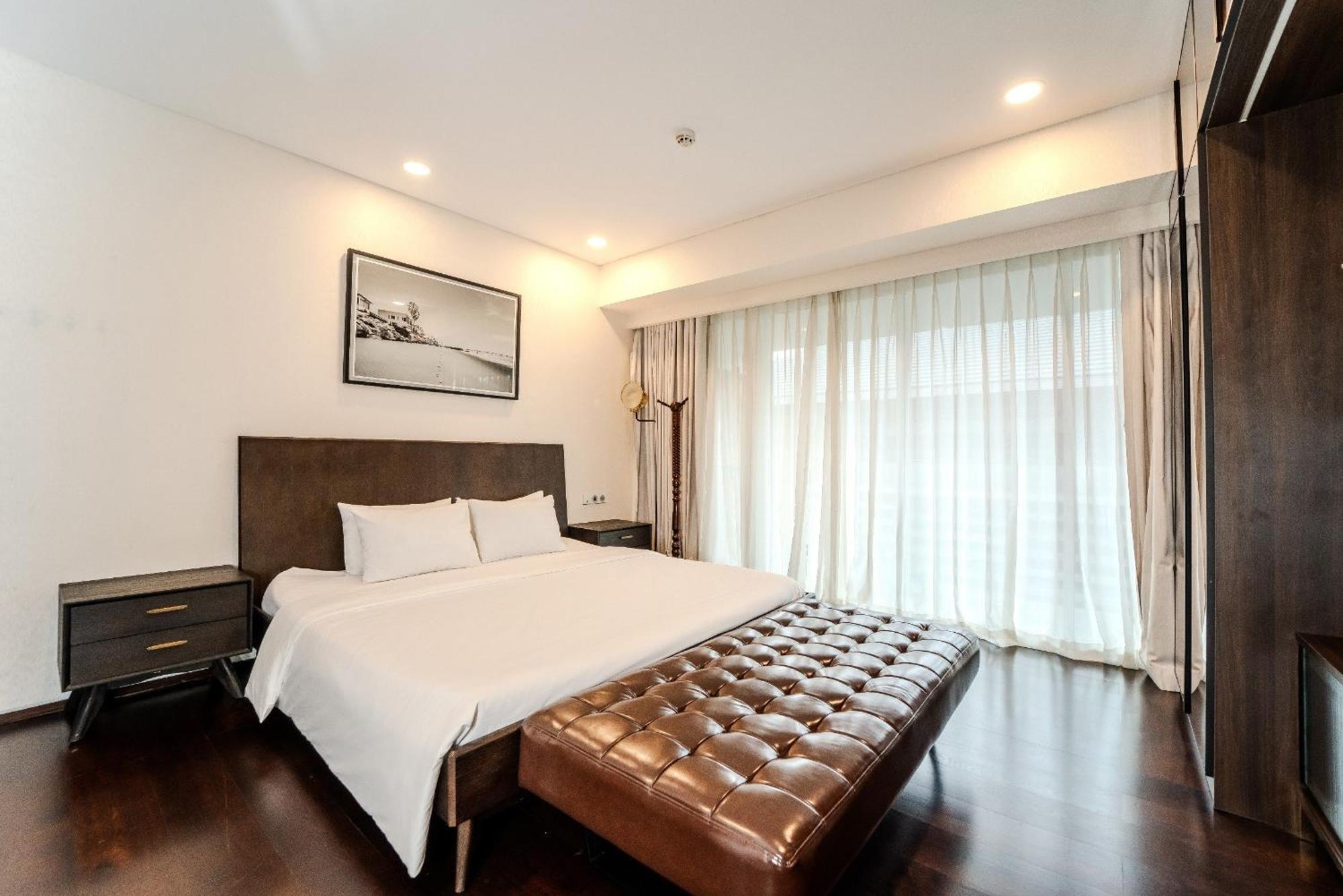 Serenity Saigon Sky Villas - Free One Way Airport Shuttle โฮจิมินห์ซิตี้ ภายนอก รูปภาพ