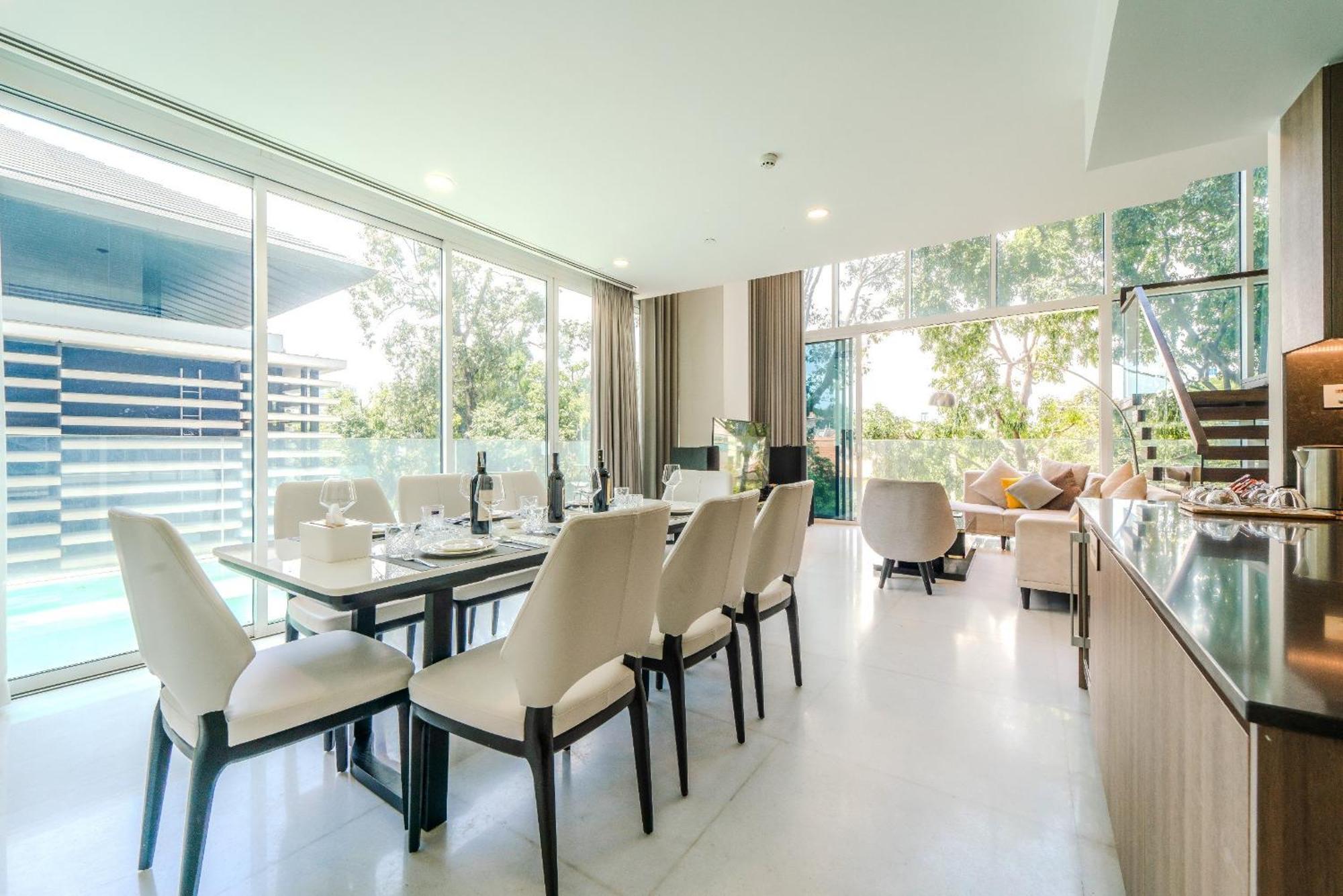 Serenity Saigon Sky Villas - Free One Way Airport Shuttle โฮจิมินห์ซิตี้ ภายนอก รูปภาพ