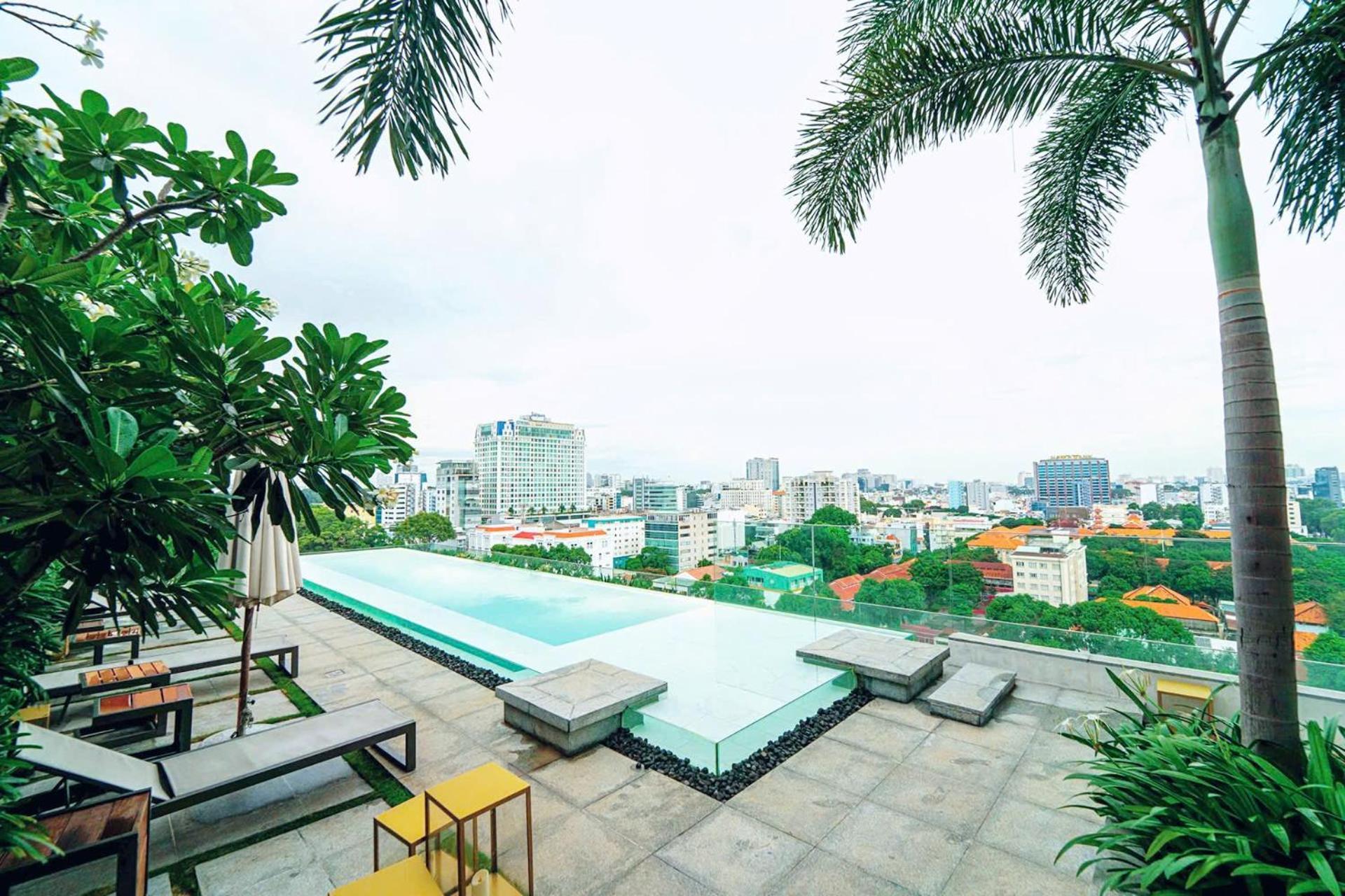 Serenity Saigon Sky Villas - Free One Way Airport Shuttle โฮจิมินห์ซิตี้ ภายนอก รูปภาพ